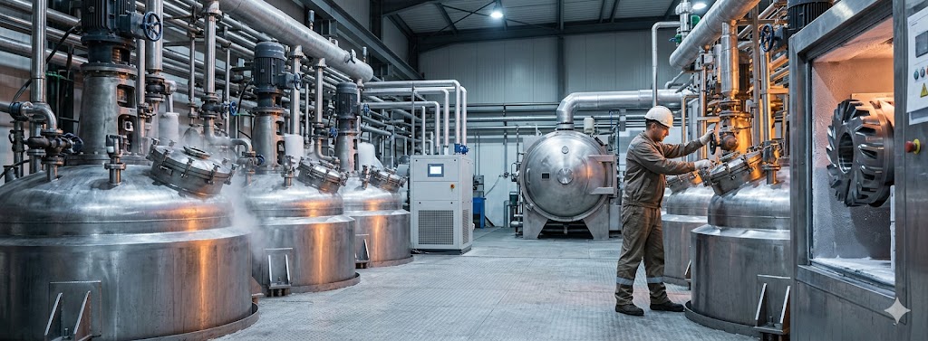 Cryogenic Water Cooled Chiller for Industrial Manufacturing