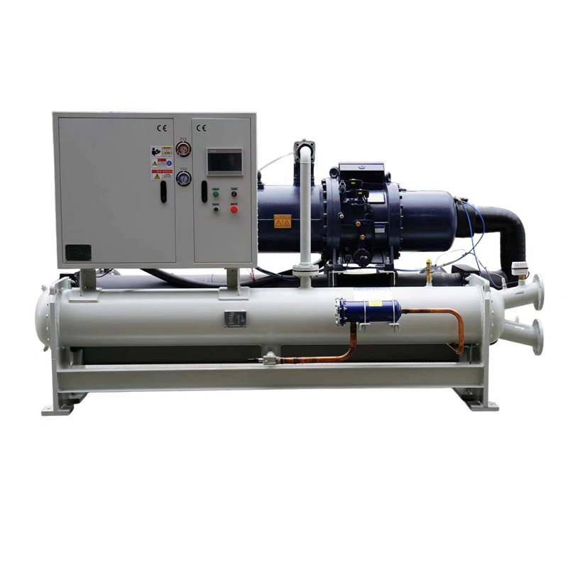 Water Cooled Low-temperature Screw Chiller Unit - YunChillers